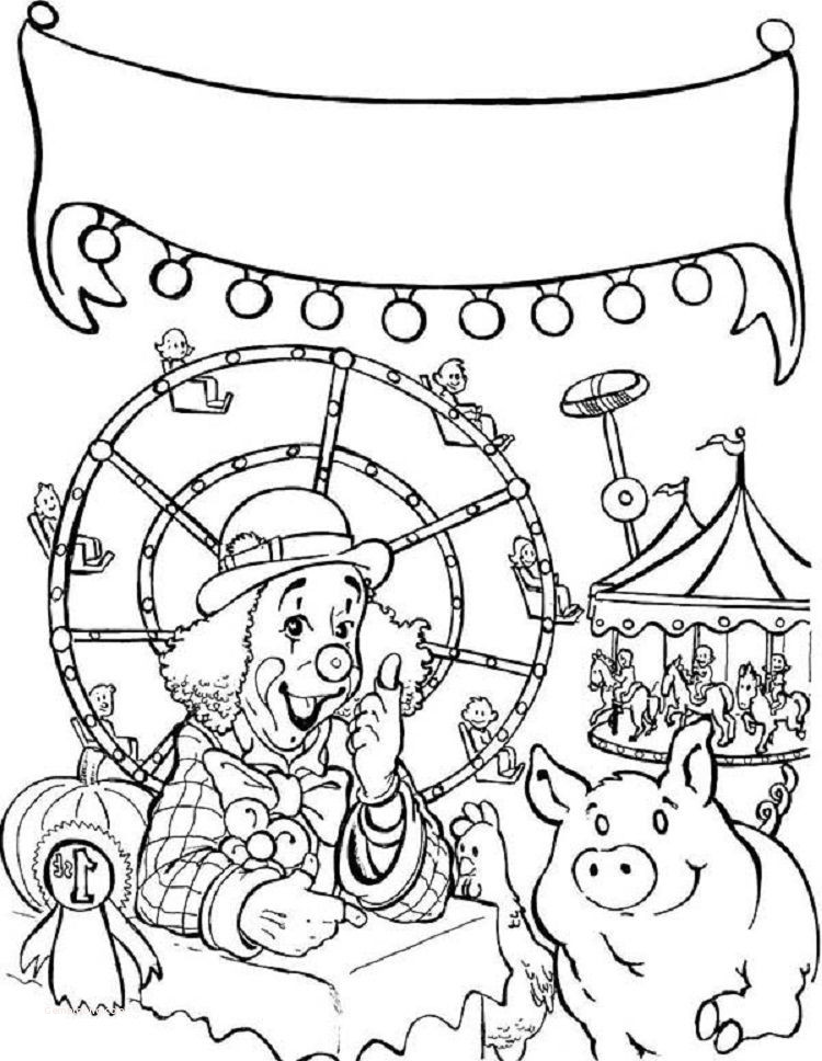 Carnival Coloring Pages ~ Coloring Pages