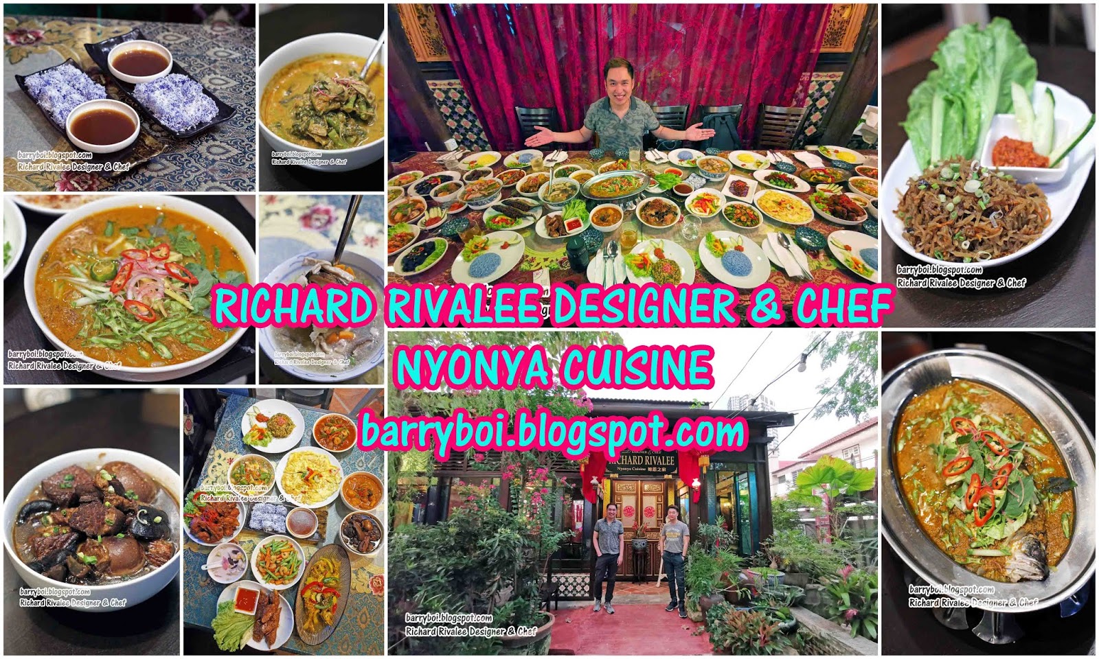 Delicious Nyonya Food To Enjoy in Penang at Richard Rivalee Nyonya