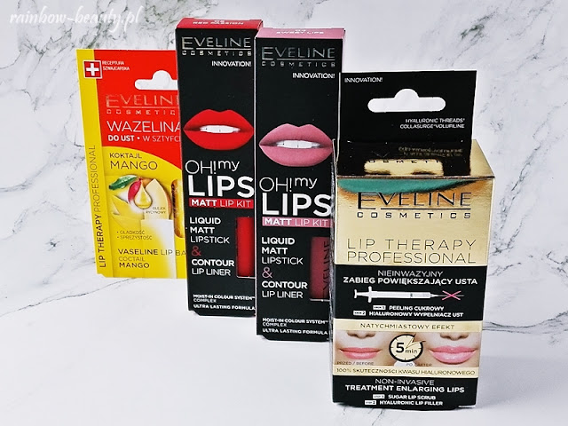 Nieinwazyjny zabieg powiększający usta, Matowe pomadki do ust oh-my-lips-usta-powiekszanie-ust-w-domu-eveline-domowy-botox-botoks