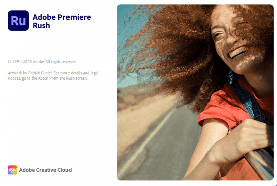 اصدار جديد برنامج أدوبي بريمير راش نسخة مفعلة وتدعم العربية 2021 Adobe Premiere Rush 1.5.50 64Bit Activated