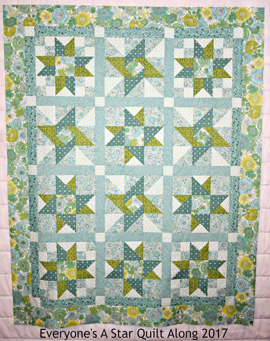 Sew in Love {with Fabric} Everyone's a Star Quilt Along Week 5