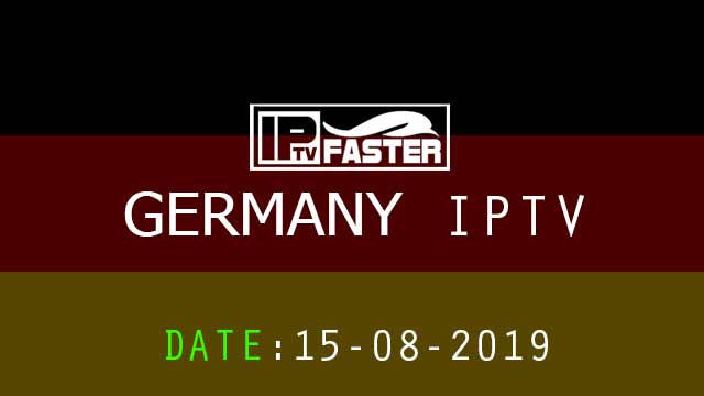 FREE IPTV M3U German Playlist Updated TODAY 15-08-2019