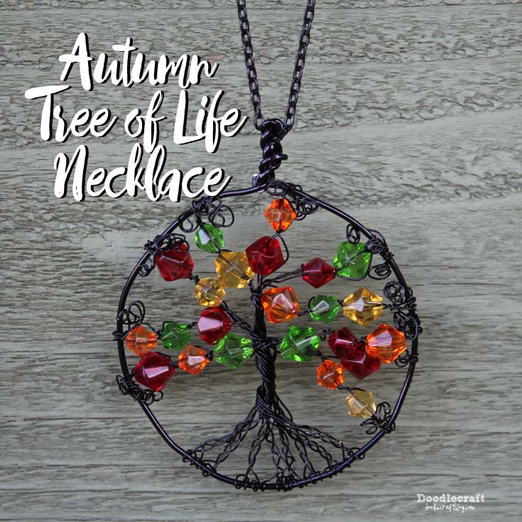 Wire Wrapped Tree Pendant 2025