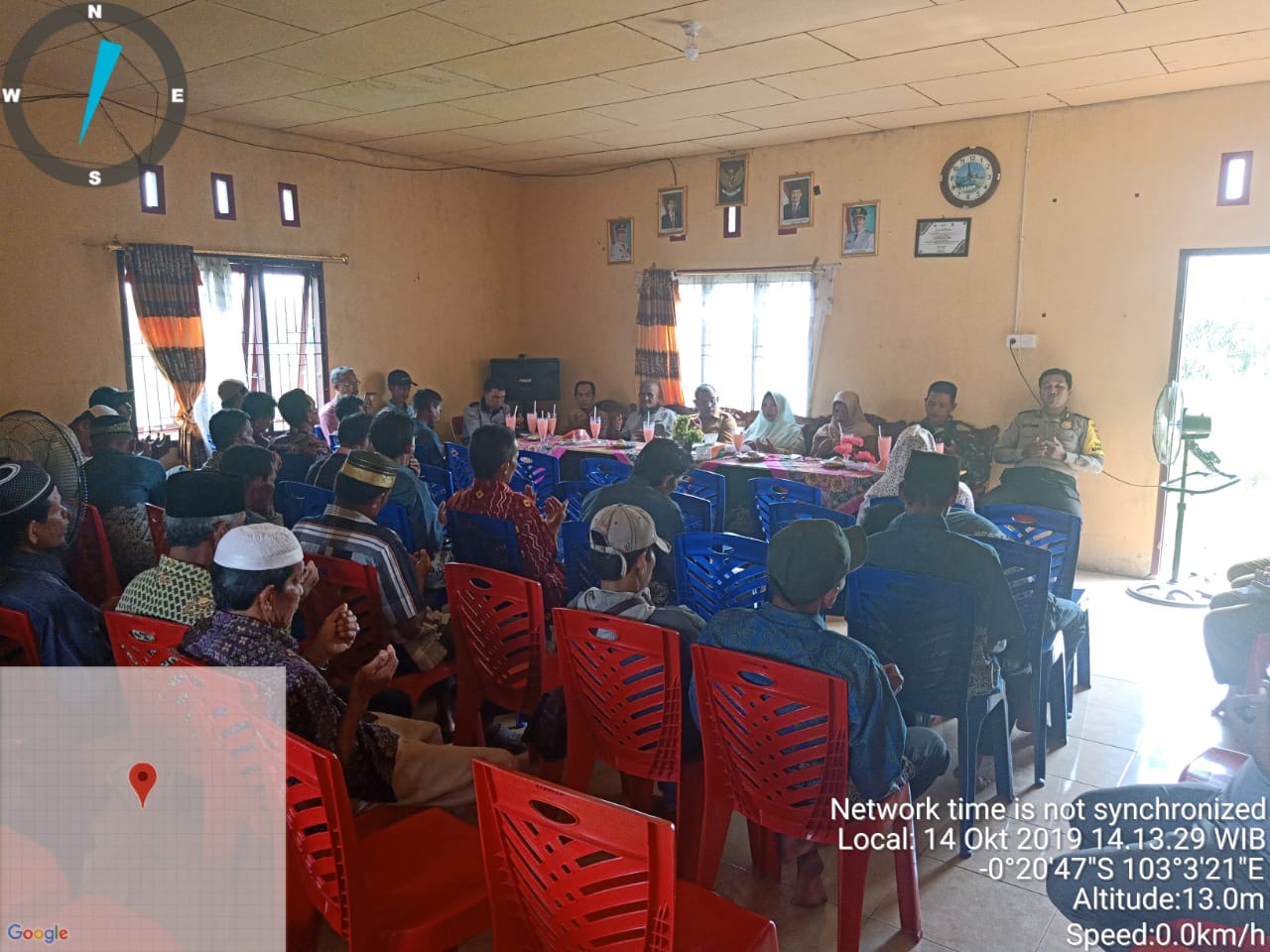 Babinsa Koramil 12 Desa Kuala Sebatu Serda A Sidik Sampaikan Kata