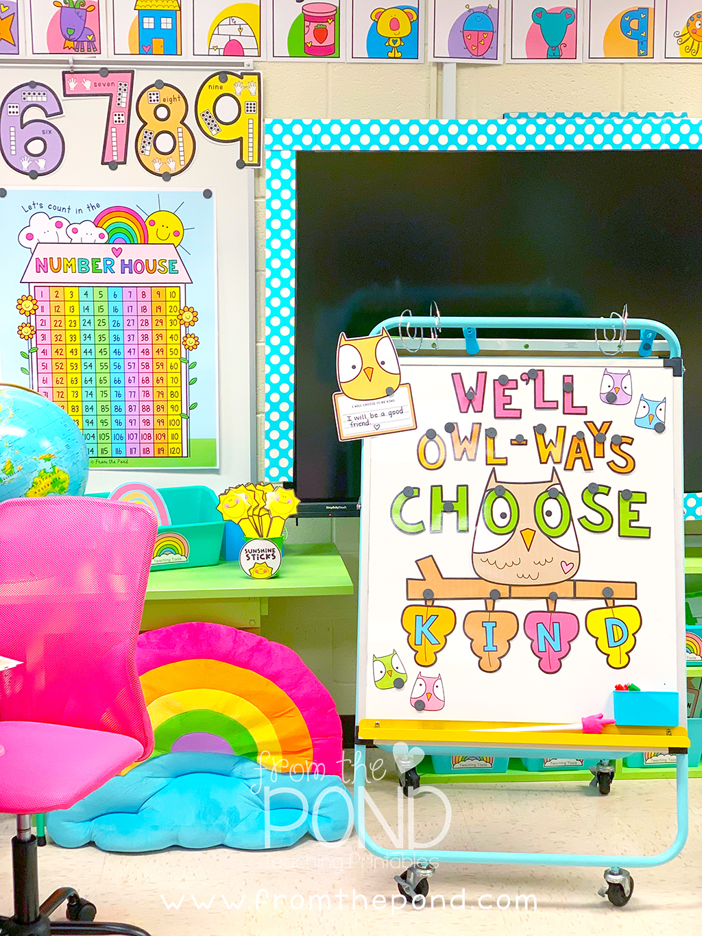 Owl Craft Freebie From the Pond