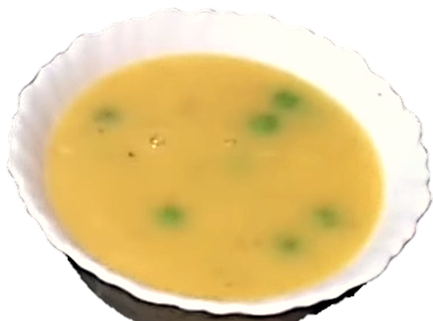 Pumpkin Green Pea Soup Recipe.