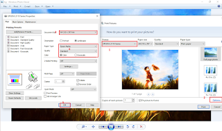Cetak foto Epson l3110 agar tajam