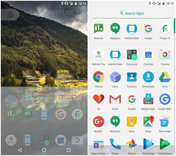 The Pixel Launcher gives a more distinguished look with some new design tweaks