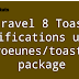 Laravel 8 Toastr Notifications using yoeunes/toastr package Tutorial