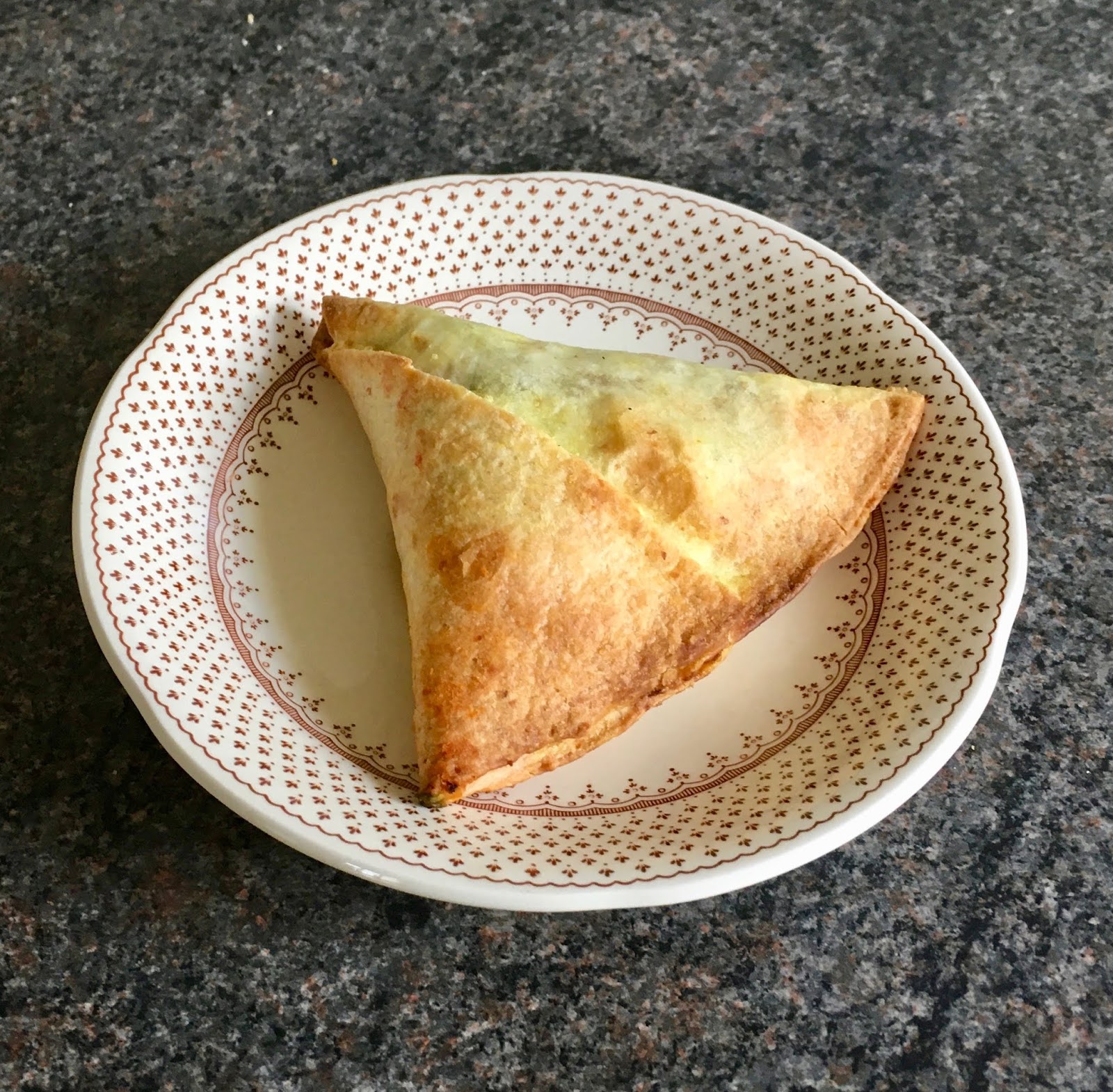 Chachi's Kitchen Punjabi style Vegetable Samosa using Tortilla Wraps