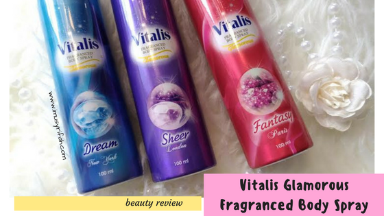 Vitalis Glamorous Fragranced Body Spray: Siap Tampil Glamour Meski Makeup Pas-Pasan