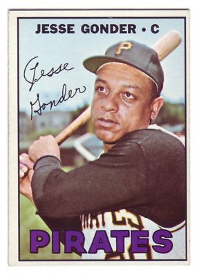 Jesse Gonder 1967 baseball card