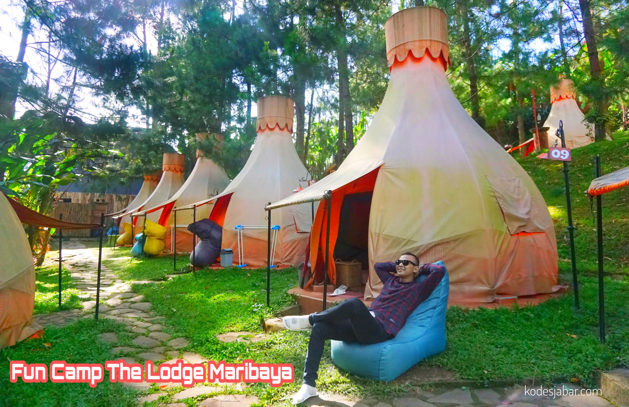 Camping Ceria di The Lodge Maribaya Bandung