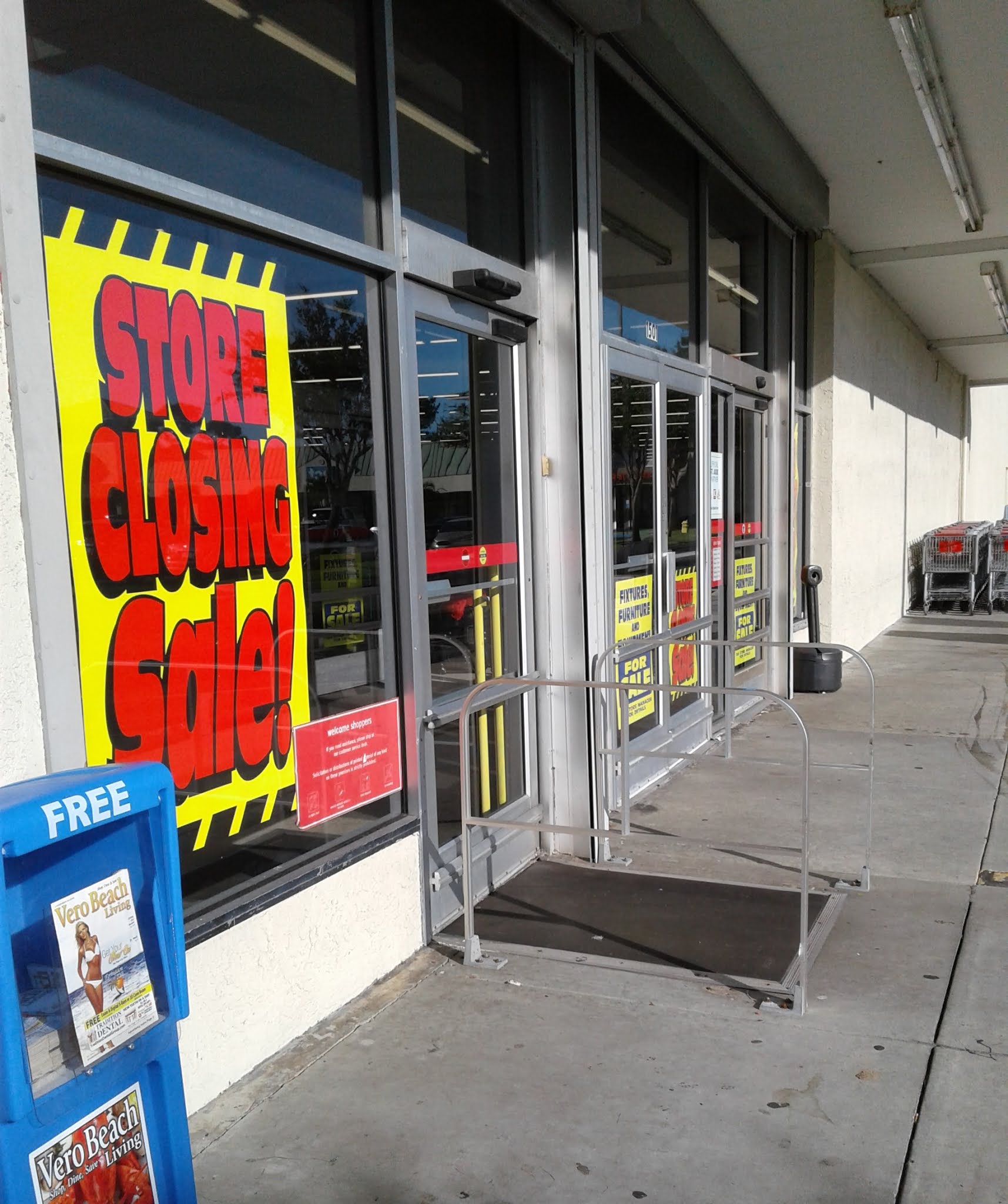 My Florida Retail Blog: Kmart - Vero Beach, FL - The Klosing Kontinues