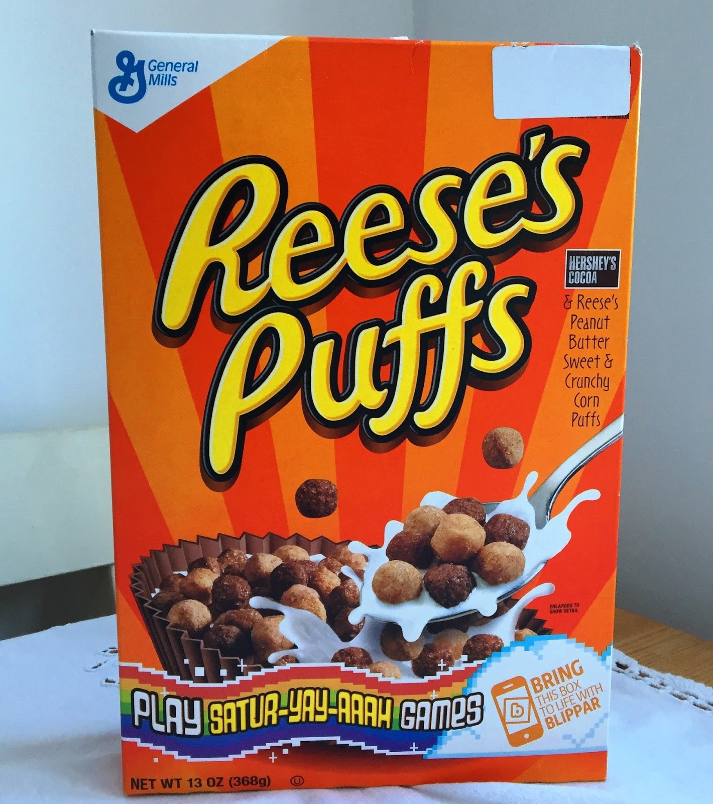 Archived Reviews From Amy Seeks New Treats: Reese's Puffs Cereal
