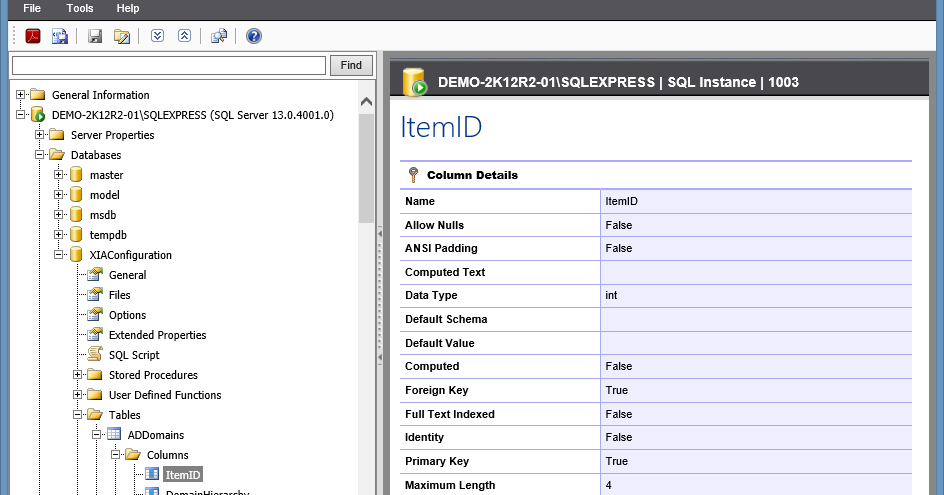 SQL Server Inventory Tool