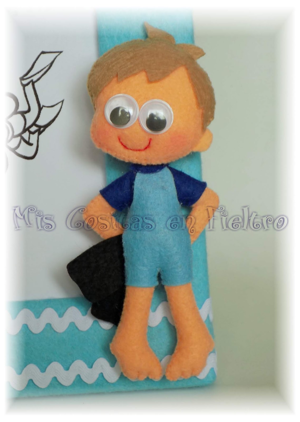 muñecos fieltro personalizados