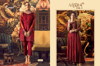 Cosmos Amyra Vol 9 Nx Pakistani Suits Collection in Wholesale Rate 