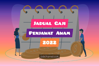tarikh gaji 2022