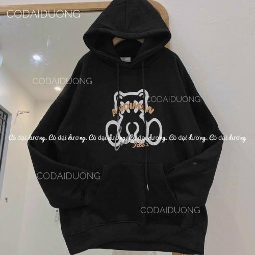 Áo khoác nỉ HOODIE TAY PHỒNG nón 2 lớp