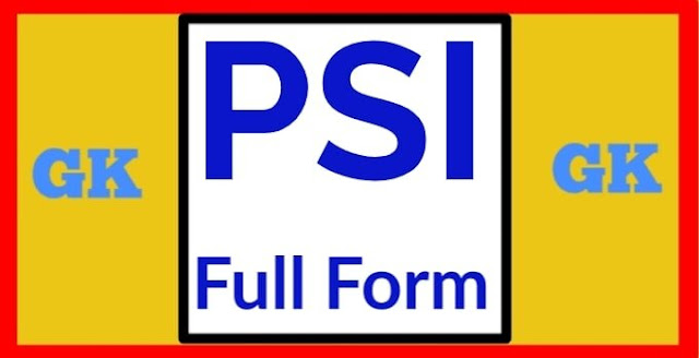 PSI Full Form