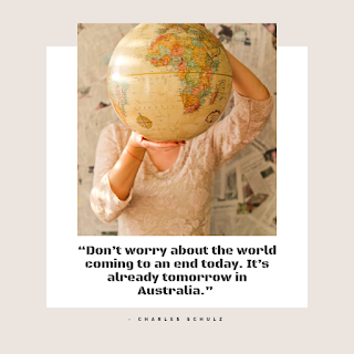Funny Positive Attitude Quotes for Work - 1234bizz: (Don’t worry about the world coming to an end today. It’s already tomorrow in Australia - Charles Schulz) Funny Positive Attitude Quotes for Work - 1234bizz: (Don’t worry about the world coming to an end today. It’s already tomorrow in Australia - Charles Schulz)