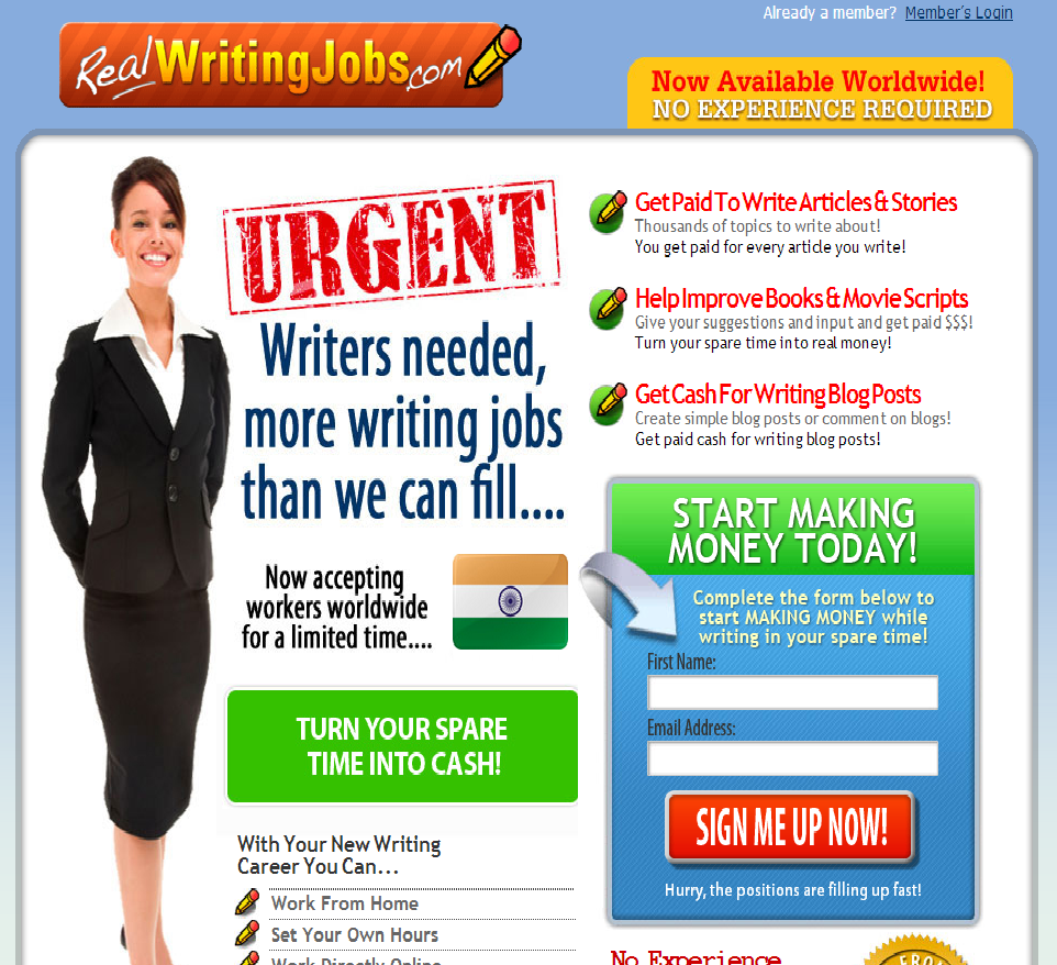 work from home writing jobs singapore