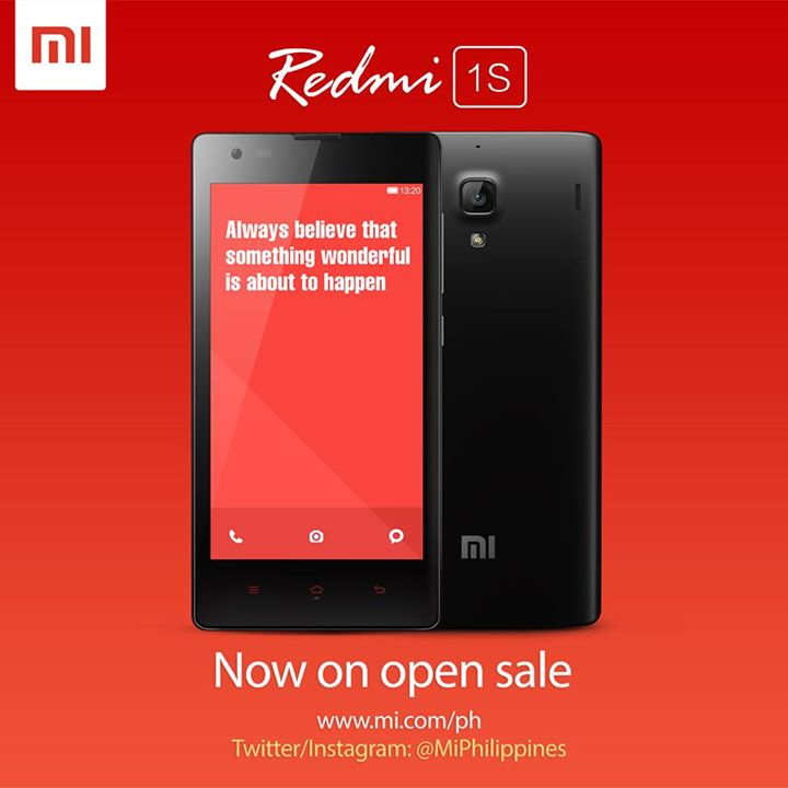 Redmi 1S smartphone Open Sale