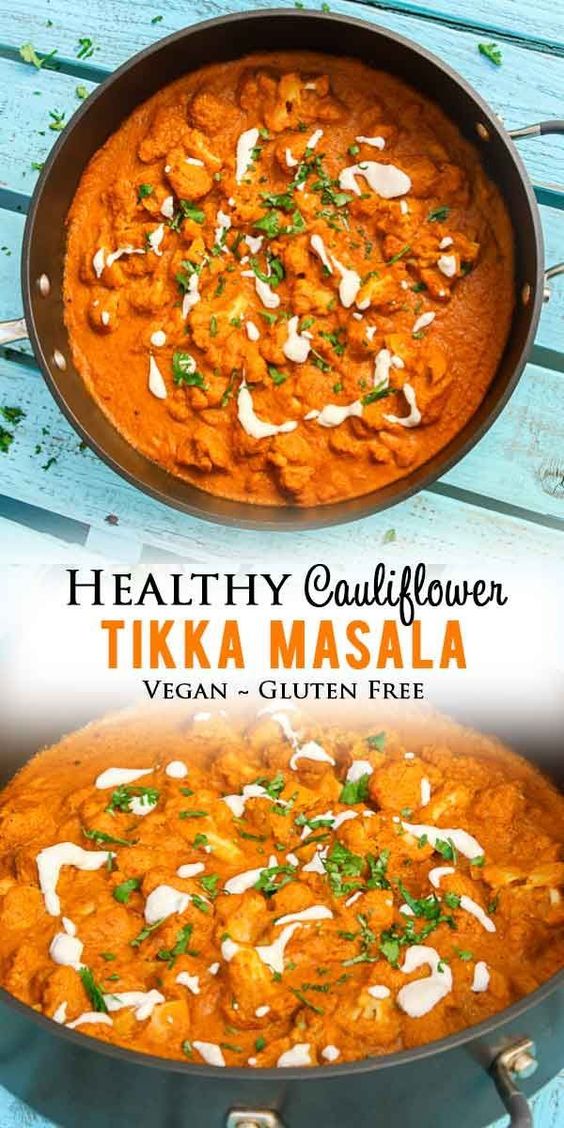 CAULIFLOWER TIKKA MASALA CAULIFLOWER TIKKA MASALA