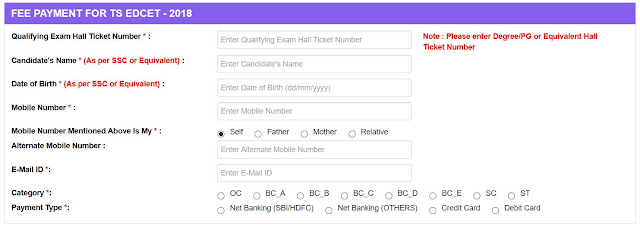 ts edcet notification hall tickets results telangana b.ed notification results