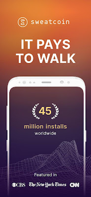تحميل تطبيق المشي وربح المال تنزيل برنامج المشي Sweatcoin 2022
