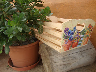 un lugar donde soñar: cestas de madera......