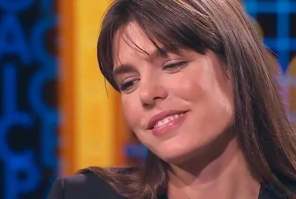 Charlotte Casiraghi attended the tv show 