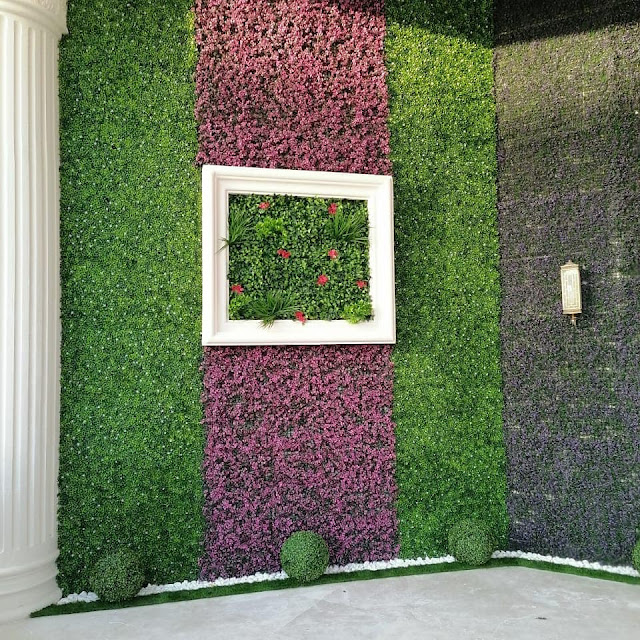 شركة تركيب العشب الجداري بالطائف تركيب الثيل علي الجداري بالطائف