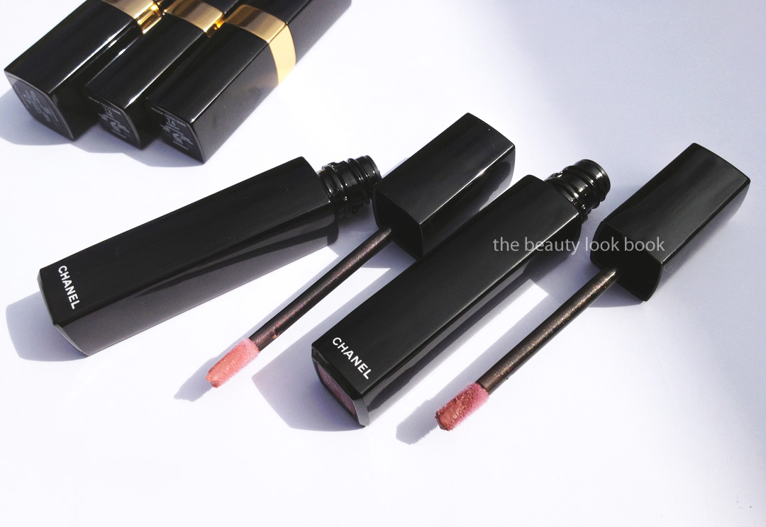 Chanel Caprice #67 and Troublant #68 Rouge Allure Extrait de Gloss - Fall  2012 - The Beauty Look Book