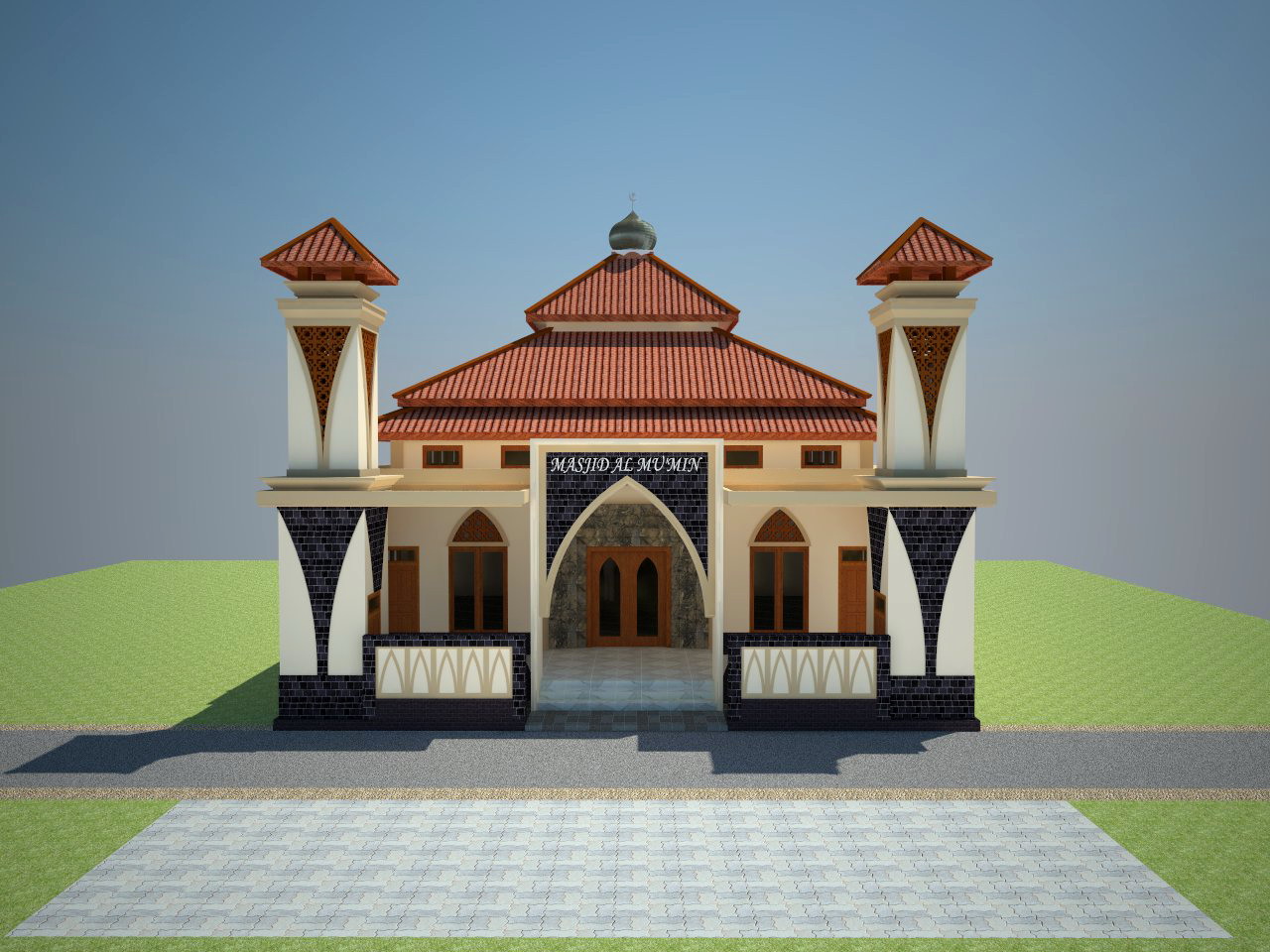 Arsitektur Berbisnis Pengembangan Desain Masjid  Al Mu min 