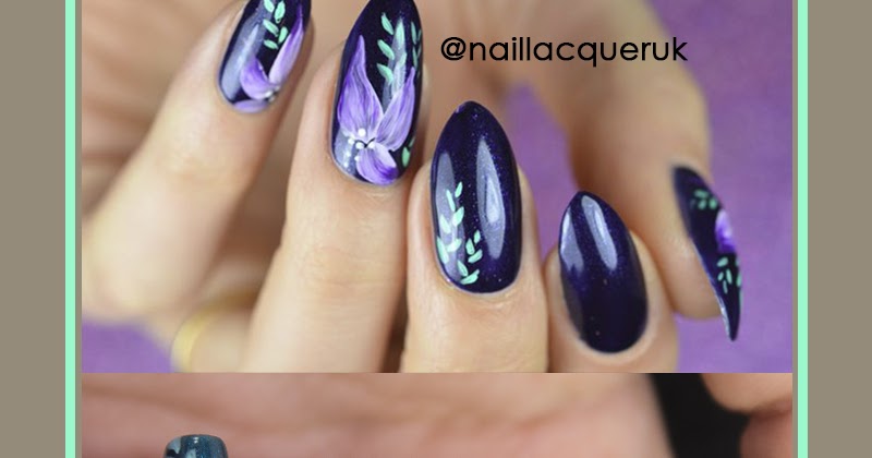 Vic and Her Nails: VicCopycat - Two Colour Flower by Nail Lacquer UK