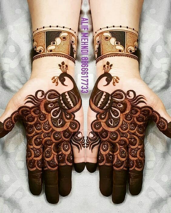 10 Latest Easy Front Hand Simple Mehndi Designs 2023