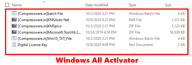 Txt windows 10 activator Batch