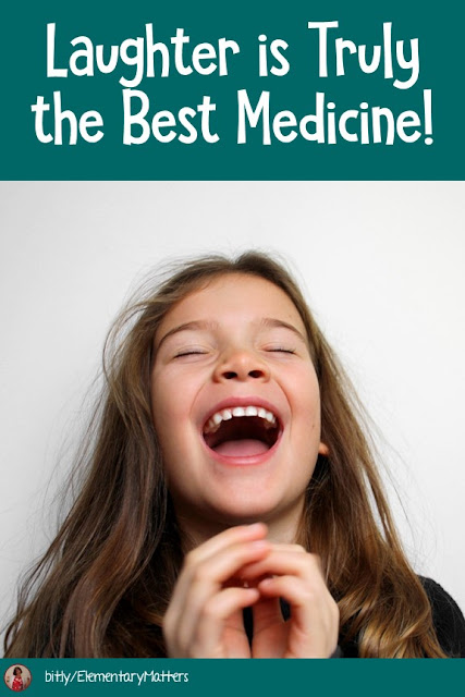 Laughter is truly the best medicine: This post contains evidence that laughter is healthy AND helps learning happen! Plus, there are a few suggestions on squeezing a few laughs into the classroom.