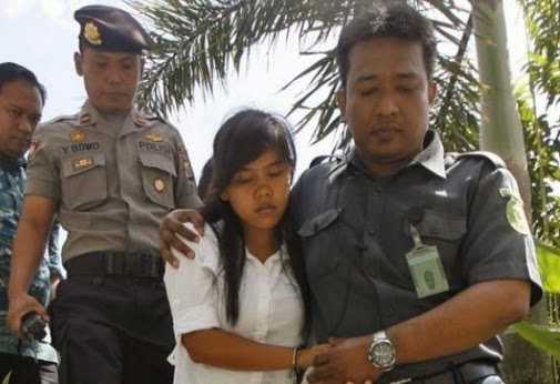 filipino woman spared indonesia