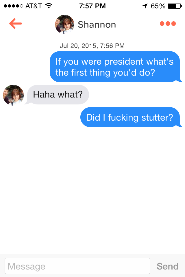Best Tinder conversations (68 Pics) STATIONGOSSIP