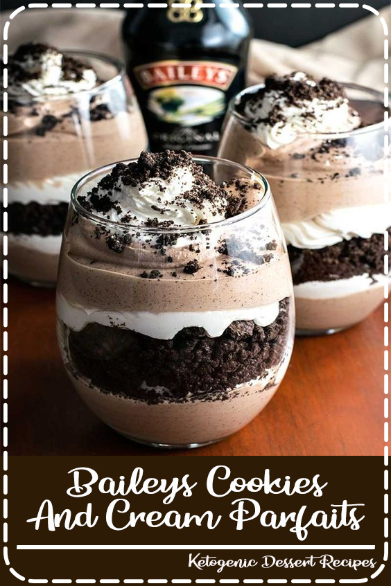 Baileys Cookies And Cream Parfaits - Food Easy Delicious