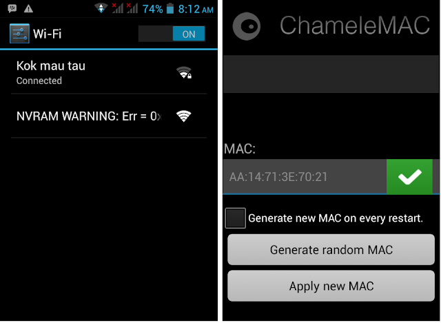 Fix 100% NVRAM WARNING: ERR = 0x10 with CameleMAC Fix 100% NVRAM WARNING: ERR = 0x10 with CameleMAC