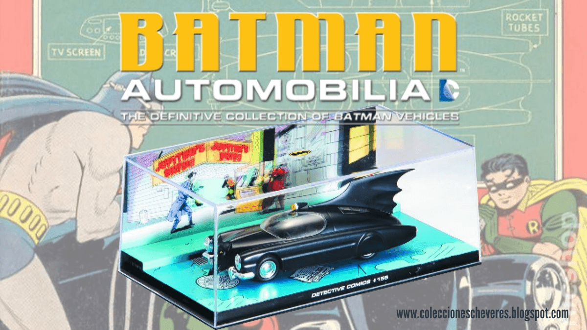 batman automobilia 1:43 eaglemoss collections