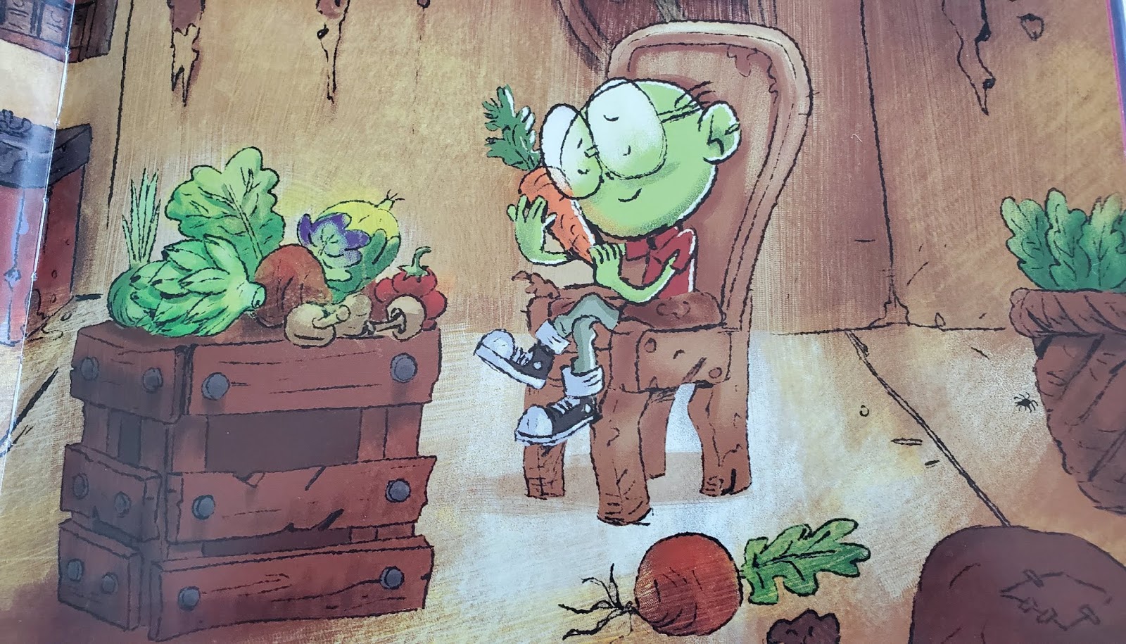 Peaceful Heart Stories and Art Zombies Don't Eat Veggies! Perfect