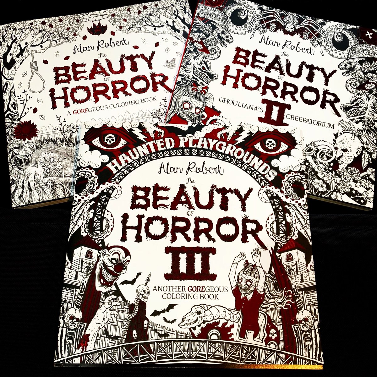 The Beauty of Horror Coloring Books Are a Must-Have For Colorist and Horror Fans.