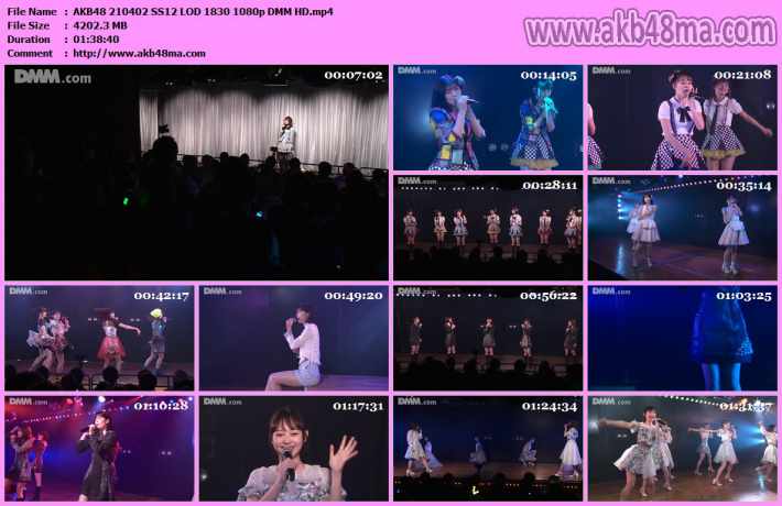 AKB48 210402 SS12 LOD 1830 1080p AKB48 210402 SS12 LOD 1830 1080p