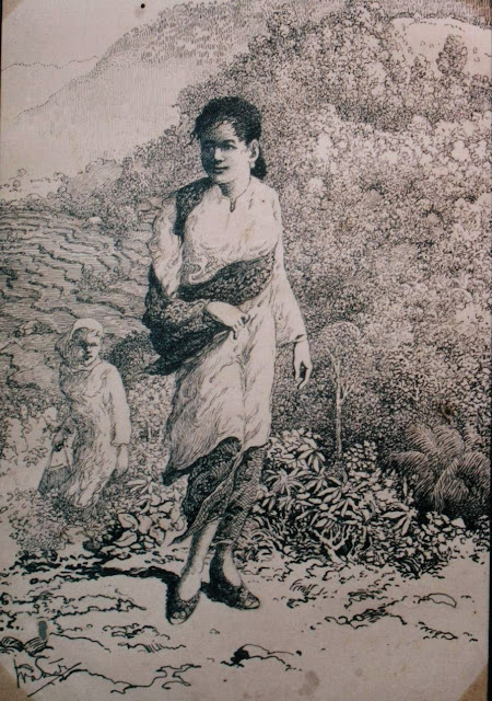 Perempuan Minang dalam lukisan Wakidi - teraSeni Perempuan Minang dalam lukisan Wakidi - teraSeni