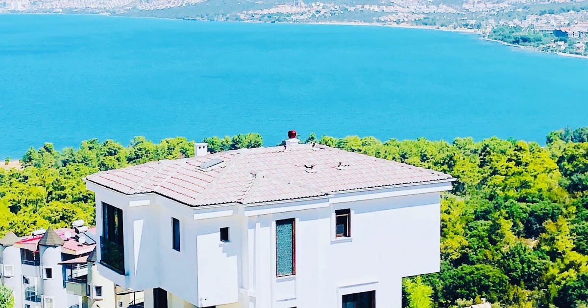 Didim İncisi Akbük�te Satılık Deniz Manzaralı Lüks Villa Didim